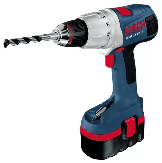 Дрель-шуруповерт аккумуляторная BOSCH GSВ 18 VЕ-2 (0.601.913.F21) в кейсе купить в Ханты-Мансийске