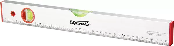Уровень алюминиевый 1800 мм 2 глазка линейка  SPARTA 35118 купить в Ханты-Мансийске