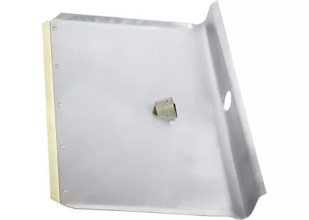 Лопата тротуарная 600х400 1,5 мм без черенка алюминиевая металлическая окантовка СИБРТЕХ 61541 купить в Ханты-Мансийске