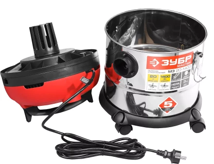 Пылесос строительный М3 ПУ-20-1400 М3 серия МАСТЕР купить в Ханты-Мансийске