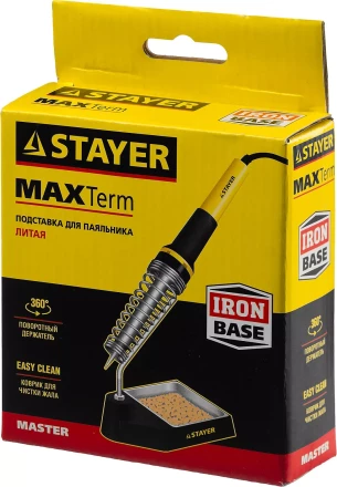Подставка для паяльников STAYER &quot;MASTER&quot;, литая 55319 купить в Ханты-Мансийске