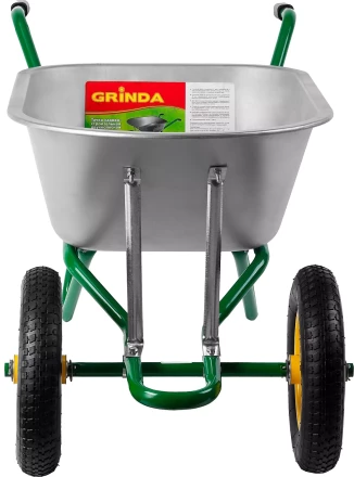 Тачка GRINDA садово-строительная двухколесная, 90 л, грузоподъемность 180 кг 422397_z01 купить в Ханты-Мансийске