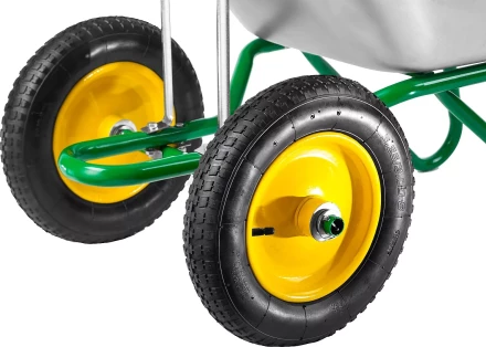 Тачка GRINDA садово-строительная двухколесная, 90 л, грузоподъемность 180 кг 422397_z01 купить в Ханты-Мансийске