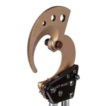 Секторные ножницы КВТ НСТ-38 для резки кабелей до 38 мм, проводов АС со стальным сердечником и прутков из низкоуглеродистой стали (84394) купить в Ханты-Мансийске