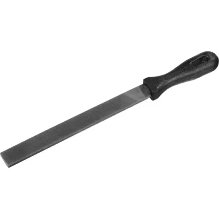 Напильник СИБИН плоский с пластиковой рукояткой, 200мм 16701-20 купить в Ханты-Мансийске