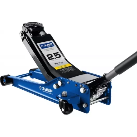 Домкрат гидравлический подкатной X85, 2,5т, 75-515мм, ЗУБР Профессионал 43051-3 43051-3_z01 купить в Ханты-Мансийске