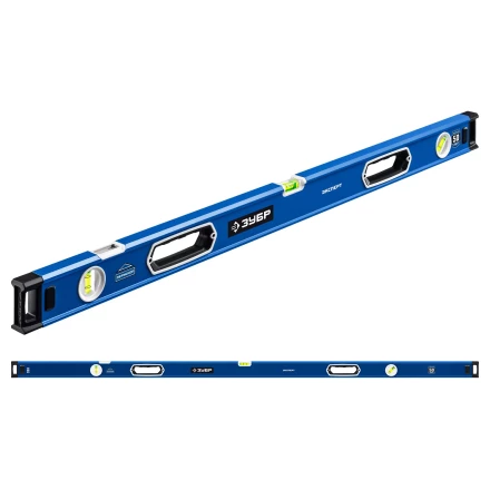 ЗУБР ЭКСПЕРТ, 2000 мм, с зеркальным глазком, уровень с усиленным профилем, Профессионал (34570-200) купить в Ханты-Мансийске