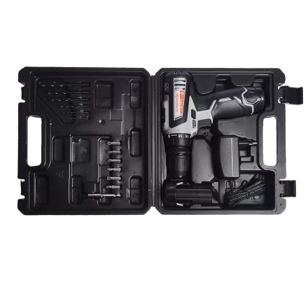 Аккумуляторная дрель-шуруповерт со съемным патроном ИНТЕРСКОЛ ДА-12ЭР-02 КОМБИ Li-ion (2 х 1,5Ач) купить в Ханты-Мансийске