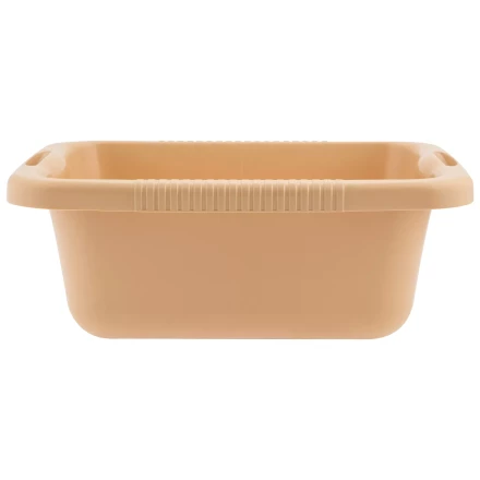 Таз пластмассовый прямоугольный 25 л, бежевый, Home Palisad 929925 купить в Ханты-Мансийске