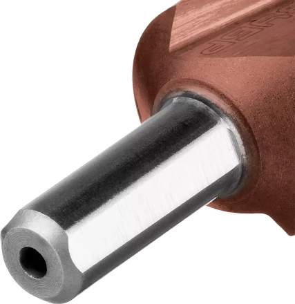 Сверло ЗУБР &quot;КОБАЛЬТ&quot; ступен. по сталям и цвет. мет. ст. Р6М5 с кобальт. покрыт., d=4-20мм, 9ст. d=4-20, L-75мм, 3-хгр.хв.8мм 29672-4-20-9_z01 купить в Ханты-Мансийске