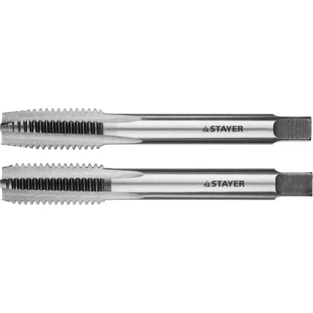 Комплект метчиков STAYER "MASTER", сталь 9ХС, М12х1,5, 2 шт 28025-12-1.5-H2 купить в Ханты-Мансийске