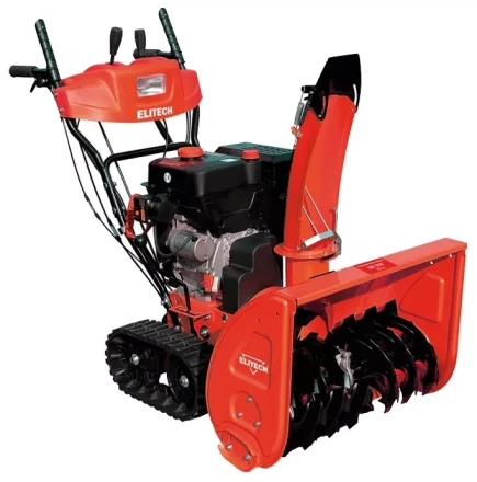Гусеничный бензиновый снегоуборщик ELITECH СМ 12ЭГ купить в Ханты-Мансийске