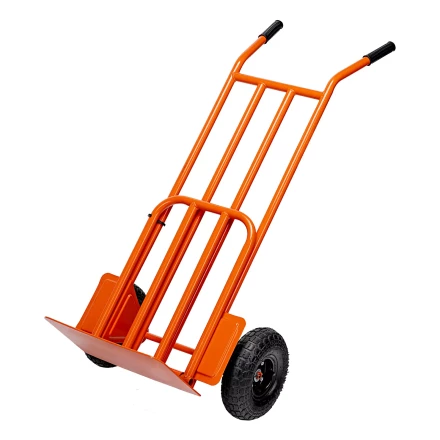 Тележка ручная 2-х колесная Сибртех 69302, усиленная, г/п 250кг, откидная платформа 530х400мм купить в Ханты-Мансийске