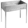 Мангал GRINDA "BARBECUE", нержавеющая сталь, толщина 1,5мм, 500х300х500мм 427784 купить в Ханты-Мансийске