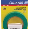 Изолента, STAYER Profi 12292-G-15-10, ПВХ, на карточке, 15мм х 10м х 0,18мм, зеленая 12292-G-15-10 купить в Ханты-Мансийске