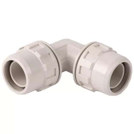 Соединитель ЗУБР &quot;ШиреФит&quot; угловой 90° &quot;штуцер с гайкой - штуцер с гайкой&quot;, 26мм 51492-26 купить в Ханты-Мансийске