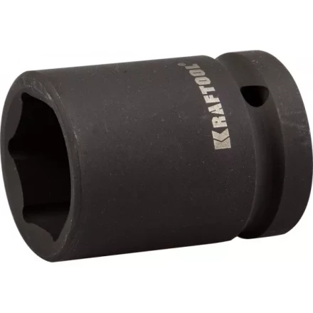 Торцовая головка KRAFTOOL &quot;INDUSTRIE QUALITAT&quot; ударная (3/4&quot;), FLANK, Cr-Mo, фосфатированная, 24 мм 27945-24_z01 купить в Ханты-Мансийске