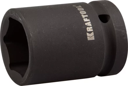 Торцовая головка KRAFTOOL &quot;INDUSTRIE QUALITAT&quot; ударная (3/4&quot;), FLANK, Cr-Mo, фосфатированная, 24 мм 27945-24_z01 купить в Ханты-Мансийске