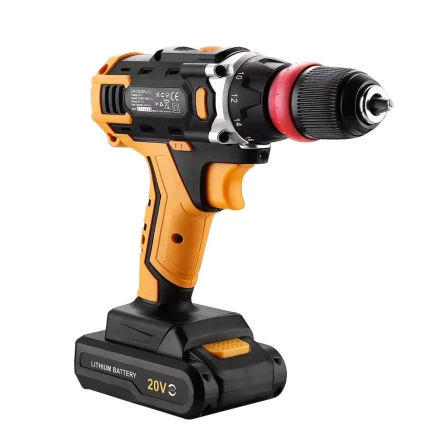 Дрель аккумуляторная DEKO DKCD20FU-Li SET3, 063-4177, со съемным патроном купить в Ханты-Мансийске