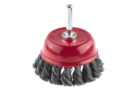 Кордщетка HAMMER чаша 63мм для дрели витая сталь (207-203) купить в Ханты-Мансийске