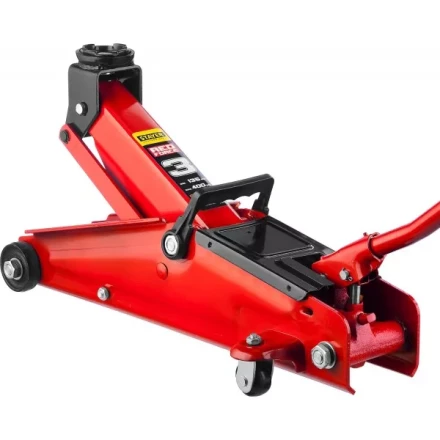 Домкрат гидравлический подкатной &quot;RED FORCE&quot;, 3т, 135-400мм, STAYER 43154-3 43154-3 купить в Ханты-Мансийске