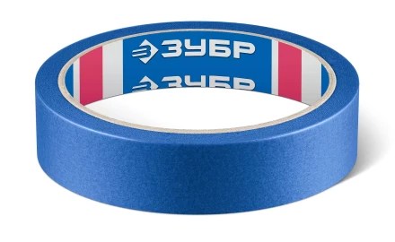 ЗУБР №100 24 мм х 25 м, для гладких и слегка шероховатых поверхностей, малярная лента, Профессионал (12141-24) купить в Ханты-Мансийске