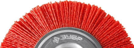 ЗУБР &quot;ПРОФЕССИОНАЛ&quot;. Щетка дисковая для дрели, нейлоновая проволока с абразивным покрытием, 75мм 35161-075_z02 купить в Ханты-Мансийске