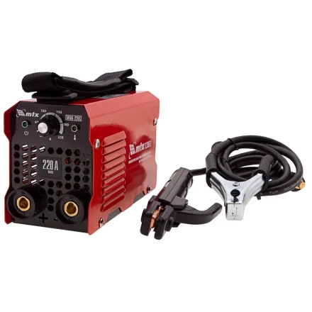 Инверторный аппарат дуговой сварки MMA-220S, 220 А, ПВ60%, диаметр электрода 1,6-5 мм MTX 94392 купить в Ханты-Мансийске