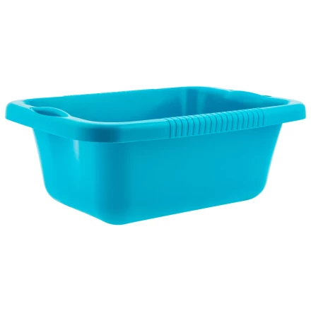 Таз пластмассовый прямоугольный 25 л, бирюзовый, Home Palisad 929935 купить в Ханты-Мансийске