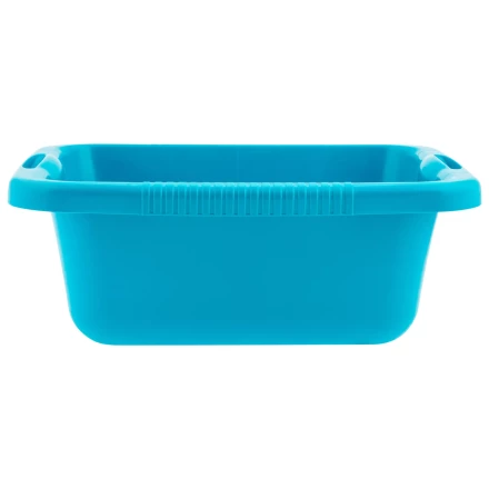 Таз пластмассовый прямоугольный 25 л, бирюзовый, Home Palisad 929935 купить в Ханты-Мансийске