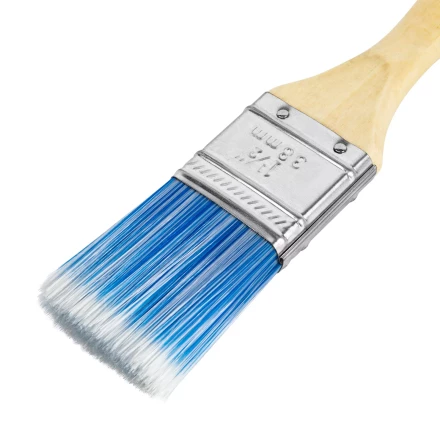 Кисть плоская &quot;Евро&quot; 1.5&quot;, искусственная щетина, деревянная ручка MTX 83070 купить в Ханты-Мансийске