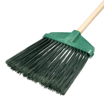 Метла полипропиленовая Сибртех, 345 х 200 х 1420 мм, веерная распушенная, деревянный черенок, Россия, 63230 купить в Ханты-Мансийске