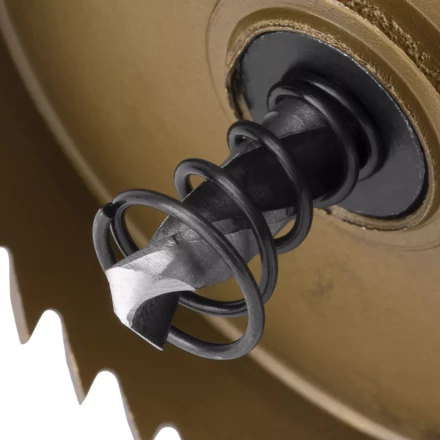 Коронка по металлу HSS, 63 мм, нитридтитановое покрытие Denzel 724120 купить в Ханты-Мансийске