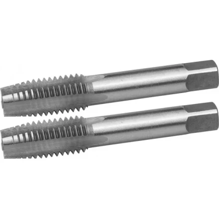 Комплект метчиков ЗУБР "МАСТЕР" ручных для нарезания метрической резьбы, М14 x 1,25, 2шт 4-28006-14-1.25-H2 купить в Ханты-Мансийске