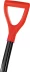Лопата снеговая пластиковая с алюминиевой планкой, с алюминиевым черенком и V-ручкой, 410мм, оранжевая, СИБИН 421845 421845 купить в Ханты-Мансийске