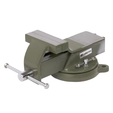 Тиски слесарные Сибртех 18618, 100 мм, стальные, поворотные купить в Ханты-Мансийске