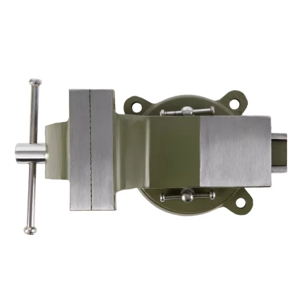 Тиски слесарные Сибртех 18618, 100 мм, стальные, поворотные купить в Ханты-Мансийске