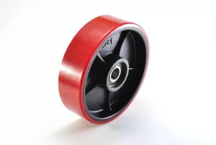 Колесо полиуретан 64х70 мм с подшипником для тележек гидравлических RHP/CW 114075 купить в Ханты-Мансийске