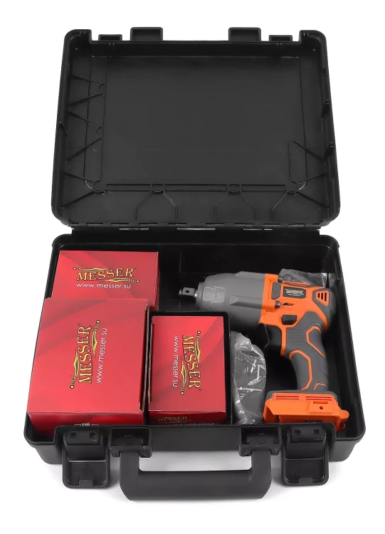 Аккумуляторный ударный гайковерт MESSER DCW6 1000Нм М24 2Ач купить в Ханты-Мансийске
