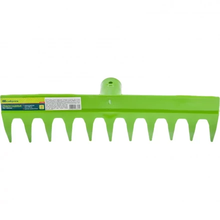 Грабли садовые 11 зубьев без черенка Сибртех 61736 купить в Ханты-Мансийске