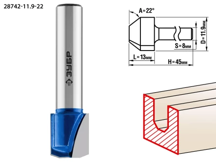 Фрезы пазовые фасонные №3 серия ПРОФЕССИОНАЛ купить в Ханты-Мансийске