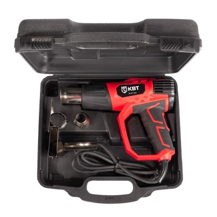 Фен технический КВТ ТТ-2000-3 LCD мощностью 2000 Вт с LCD-дисплеем (102934) купить в Ханты-Мансийске