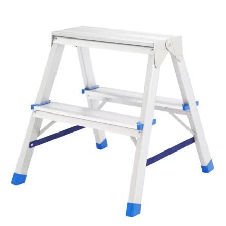 Стремянка двусторонняя 2 ступени алюминиевая Сибртех 97922 купить в Ханты-Мансийске