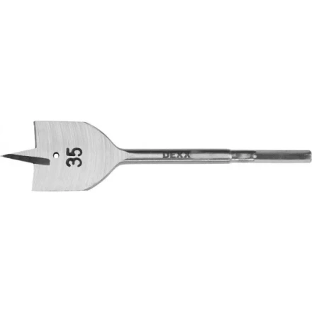 Сверло по дереву перовое, шестигранный хвостовик, DEXX 2945-35, d=35мм 2945-35 купить в Ханты-Мансийске