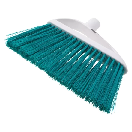 Щетка пластмассовая для подметания пола, премиум, 23 см, без черенка, бирюзовая щетина, Home Palisad 935565 купить в Ханты-Мансийске