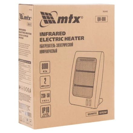 Инфракрасный обогреватель MTX 96448, IQH-800, 230В, 800 Вт купить в Ханты-Мансийске