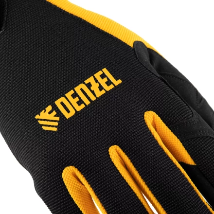 Перчатки универсальные на липучке, размер 10// Denzel 67994 купить в Ханты-Мансийске