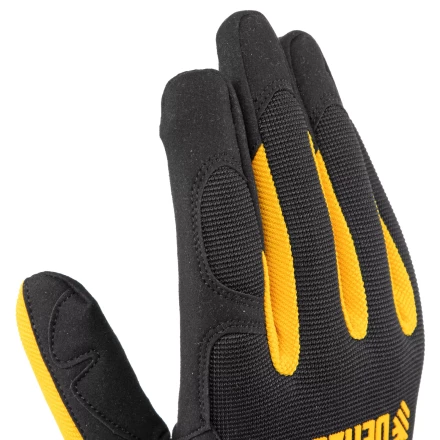 Перчатки универсальные на липучке, размер 10// Denzel 67994 купить в Ханты-Мансийске