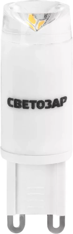 Лампа СВЕТОЗАР светодиодная "LED technology", цоколь G9, теплый белый свет (3000 К), 2,5Вт (20) 44595-20 купить в Ханты-Мансийске