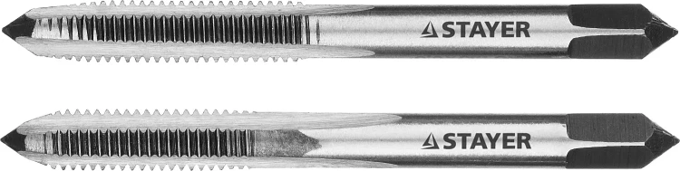 Комплект метчиков STAYER "MASTER", сталь 9ХС, М5х0,8, 2 шт 28025-05-0.8-H2 купить в Ханты-Мансийске